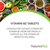 NaturesPlus Vitamin B2 100 mg - 90 Tablets