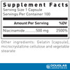 Douglas Laboratories Niacinamide - Vitamin B3 to Support Cardiovascular Health