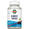 KAL Vitamin B-6 B-12 Folic Acid Supplement, B Vitamins for Healthy Energy, Heart