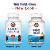 KAL Vitamin B-6 B-12 Folic Acid Supplement, B Vitamins for Healthy Energy, Heart