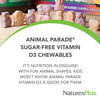 Natures Plus Animal Parade Sugar-Free Children's Vitamin D3
