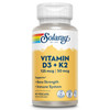 SOLARAY Vitamin D3 K2 - Bone Health and Immune Support Supplement