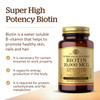 Solgar Biotin 10,000 mcg, 60 Vegetable Capsules