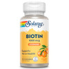 SOLARAY Biotin 1000mcg Lozenges - Biotin Supplement with Vitamin