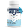 FREEDA Vitamin D2 2000 IU - Vegan Vitamin D for Bone Strength & Immune Support