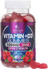 Vitamin D3 Supplement Gummy 5000 IU (125 mcg) Dietary Vitamins D for Men & Women