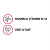 GNC Vitamin B-12 1000mcg, Supports Energy Production, 90 Caplets