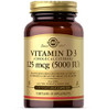 Solgar Vitamin D3 (Cholecalciferol) 125 Mcg (5000 IU), 120 Vegetable Capsules