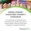 NaturesPlus Animal Parade Sugar-Free Children's Vitamin C, Natural Orange Juice