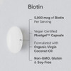 Sports Research Biotin 5,000mcg with Organic Coconut Oil