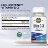 KAL Ultra Vitamin D3 250 mcg (10000 IU), High Potency Vitamin D, Calcium