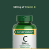 Nature's Bounty Vitamin C 500mg, Supports a Healthy Immune System, Daily Vitamin