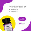 Twinlab Vitamin D3 1000 + K2 Dots - Bone & Heart Health
