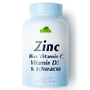 ALFA VITAMINS Zinc + Vitamin C, D3 & Echinacea Supplements, Immune Support