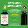 Nutritunes Vitamin B Complex Gummies-High Potency B Complex Vitamins Gummies