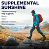 KAL Vitamin D3 2000 IU (50 mcg) DropIns - Liquid Vitamin D3 Drops