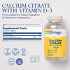 Solaray Calcium Citrate with Vitamin D3 1000mg