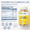 SOLARAY Vitamin B Complex, Healthy Energy Supplement, Red Blood Cell Formation