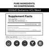 PureVitamins Berberine HCL 1200mg Supplement - 90 Vegan Capsules