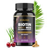 Biotin 10,000MCG Hair Growth Support for Women & Men with Collagen & Keratin