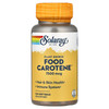 SOLARAY Food Carotene, Vitamin A as Beta Carotene 25000IU Carotenoids