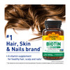 Country Life Biotin High Potency, 5mg, 120 Count, Certified Gluten Free