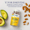 SOLARAY Vitamin E 1000 IU Softgel Capsules, 670 mg