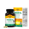 Country Life Vegan D3 5000 IU - Plant-Derived Vitamin D3 from Lichen