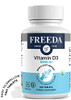 FREEDA Vitamin D3-5000 IU - Pure High Potency Kosher Supplement Tablets