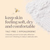Burt's Bees Baby Dusting Powder, 100% Natural Origin Baby Powder Talc-Free, 7.5 oz. Bottle