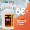 Rugby Niacin 500mg - Vitamin B3 Supplement for Men and Women