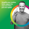 Rainbow Light Multivitamin for Men 50+, Vitamin C, D & Zinc, Probiotics, Men's