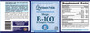 Puritan's Pride Vitamin B-100 Complex Timed Release Caplets, 250 Count