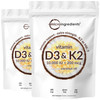 Micro Ingredients Vitamin D3 10,000 IU + K2 MK-7 200 mcg, 600 Softgels