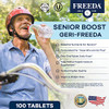 Freeda Senior Multivitamin - Kosher Vitamins for Men & Women 60 and Over