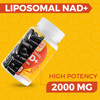 Cuerpo Sano 2000 MG NAD Supplement, Liposomal NAD+ with High Absorption, More