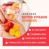 iRestore Hair Gummy Vitamins, Vegan Biotin Gummies for Hair Skin and Nails, Hair