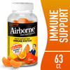 Airborne 750mg Vitamin C Immune Support Supplement Gummies for Adults, Zesty