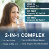 MyoActivo Vitamin D3 K2 Supplement 5000 IU & 200 mcg