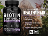 Zeal Naturals Biotin with Coconut Oil for Hair 10000mcg (180 Softgels)