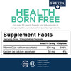FREEDA Buffered Vitamin C 500mg - Non-Acidic Calcium Ascorbate