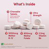 Jarrow Formulas Methyl B-12 & Methyl Folate, Bioactive Vitamin B9 and Vitamin