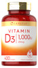 Carlyle Vitamin D3 1000IU - 25 mcg - 400 Softgels