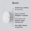 Sports Research Biotin 10,000mcg with Organic Coconut Oil