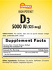 Sundance Vitamin D3 5,000 IU - 60 Quick Release Softgels