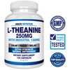 Arazo Nutrition L-Theanine 250mg (Extra Strength) with Inositol 100mg Per