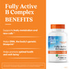 Doctors Best Fully Active B Complex, Energy & Cellular Support, Non-GMO, Gluten