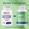 BESTVITE Biotin 10,000mcg (240 Vegetarian Capsules)
