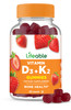 Lifeable Vitamin D3 K2 Gummies for Adults - 1000iu D3 and K2 100mcg