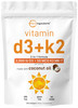 Micro Ingredients Vitamin D3 2,000 IU + K2 MK-7 50 mcg, 300 Softgels